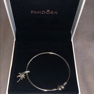 Pandora bracelet and 🌴palm tree charm🌴